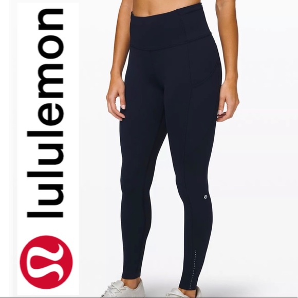 lululemon athletica Pants - Lululemon leggings 7/8 Tight II Nulux with Pocket